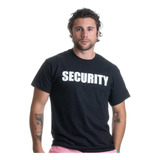 Security | Event Safety Cotton Two Side Print Black Uni...