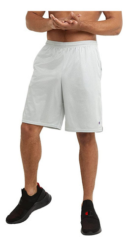 Champion Shorts De Malla De 9 Pulgadas Para Hombre, Logotipo