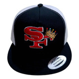 Gorra Snapback Yupoong Diseño En Bordado 49ers King2024