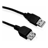 Cable Extensor Usb Tipo A Macho A Hembra 2m