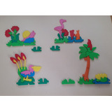 Puzzle Plástico Kinders Sorpresa Completo Año 95 Miniaturas