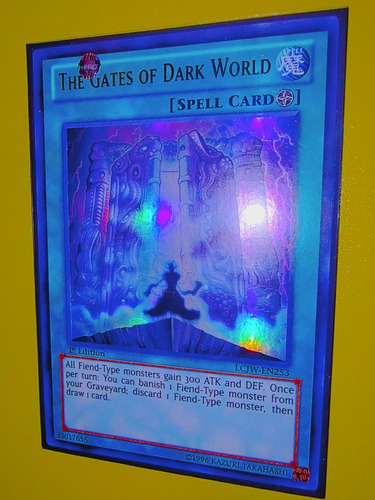 Yugioh! The Gates Of Dark World Ultra Rare Lcjw-en253 1st