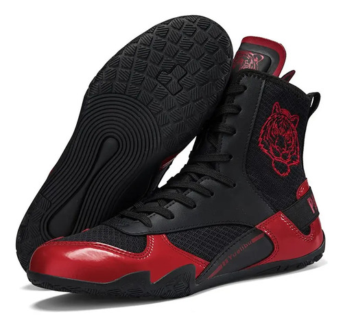 Nuevos Zapatos De Boxeo Transpirables Zapatos De Lucha Libre