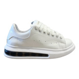 Zapatillas Alexander Mcqueen Plataforma Blancas Calzado Moda