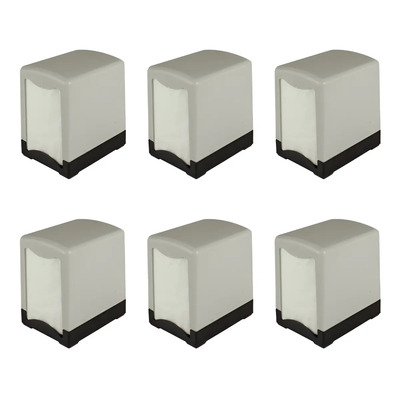 6 Servilleteros Despachador Servilletas Barramesa Universal Gris