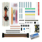 Kit De Componentes Electrónicos Protoboards 830 Puntos