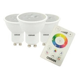 Lámparas Ledvance Led Colors X 3 Pack Gu10 Control Dicro