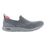 Skechers Tenis Slip On Sport Fitness Gym Ligero Mujer 87765