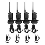 Retevis Rt86 Walkie Talkies With Shoulder Mic4 Pack Bundle