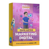 Pack Canva Editável Marketing Digital Online