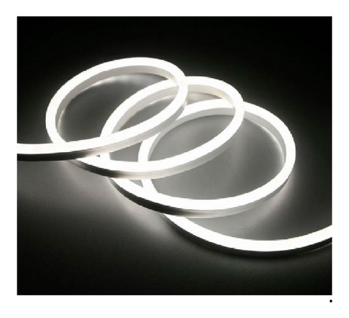 Manguera Luces Led Neon Flexible Colores Fijo 5 Mts + Fuente