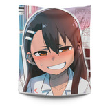 Cobija Frazada Nagatoro 200x 150cm Flanel Anime Personaliza