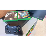 Xbox One X De 1tb Microsoft + 2 Jogos + 1 Controle