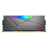 Ram Adata D50 Ddr4 8gb 3200 Titanio Rgb Ax4u32008g16a-st50