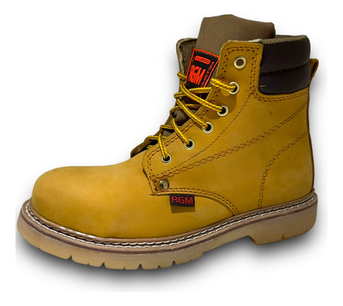 Botas Ajustables Trabajo Rudo Con Casquillo Muy Comodas, Rgm