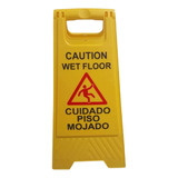 Cartel Piso Mojado 62x30cms Pvc Wet Floor 