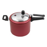 Panela Pressão 4,5l Antiaderente F. Interno Cereja - Panelux