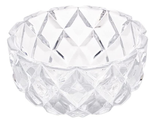 Centro De Mesa De Cristal De Chumbo Diamond 18x10cm