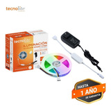 Tira Led Rgb Premium Wifi Tecnolite Sensor Audio Contra Agua