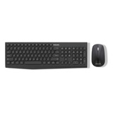 Kit Mouse Y Teclado Inalámbrico Philips Spt6323 Wireless 2g