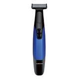 Winco W816 Recortador Afeitadora De Barba Cuchilla Acero Color Negro/azul