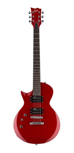 Guitarra Electrica Ltd By Esp Ec10redlh Mic Esp Zurda Red
