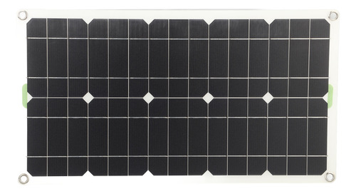 Kit De Carga Solar, Panel Portátil Flexible De 100 W