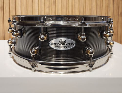 Caixa Pearl Signature Dennis Chambers 14x5 Aluminum Promoçao