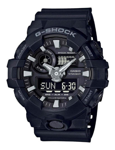 Relógio Casio G-shock Masculino Ga-700-1bdr
