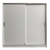 Comoda Placard 2 Puertas Corredizas 2 Cajones 1,82 