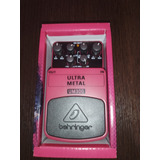 Pedal De Guitarra Distorsion, Behringer Ultra Metal