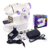 Mini Maquina De Coser Portatil Máquina De Coser A Pedal 359 Color Blanco