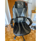 Silla De Escritorio Gamer Red Dragon Metis C102 Gris Y Negro