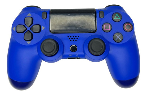 Controle Joystick Generico Ps4 E Pc Azul Royal Bluetooth