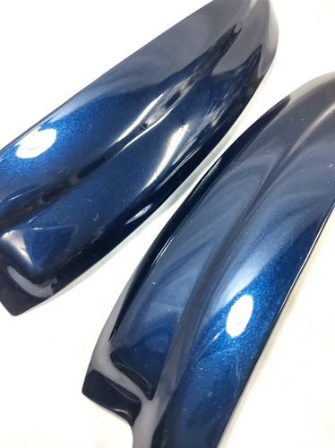 Cejas Pestañas Faro Chevy C1 Azul Marino Tipo Kamei Plastico