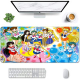 Mouse Pad Largo Artistico Anime Personajes Sailors 30x70cm