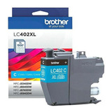 Cartucho Original Brother Lc402xl J6740 - Cyan - 1500 Pag.