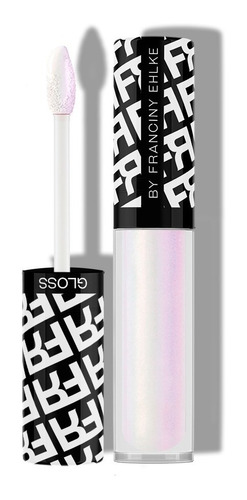 Gloss Labial Glossip Glitter Prata 4,5ml By Franciny Ehlke Cor Prateado