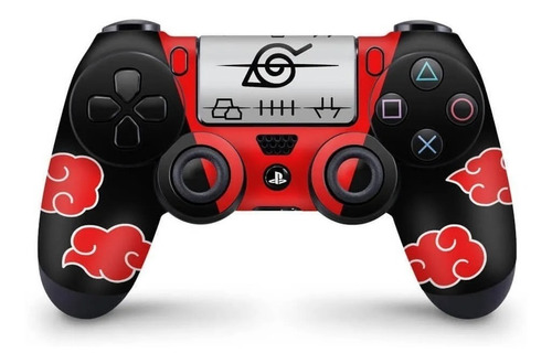 Kit 2 Skin Controle Ps4 Naruto Akatsuki 