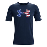 Under Armour Camiseta Con Logo De La Bandera De La Libertad 