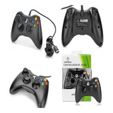  Controle Com Fio Para Xbox 360 Slim / Fat E Pc