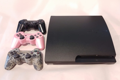 Playstation 3 Slim 150gb + 3 Controles + 12 Juegos