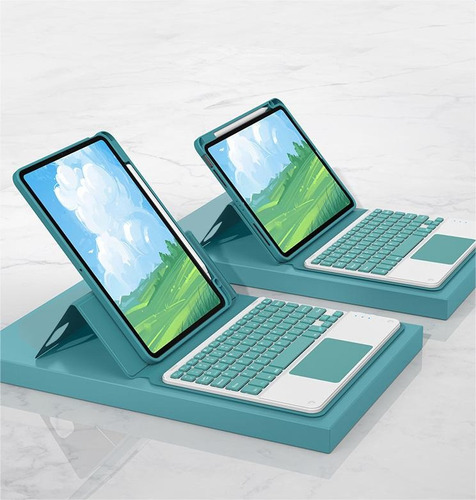 Funda Con Teclado Táctil Ñ Para iPad Air4/5 10.9