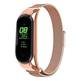 Pulseira Magnética Metal Aço Mi Band 3-4 Pronta