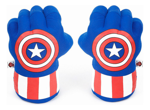 Vengadores Marvel Spiderman, Guantes De Peluche Hulk Fist