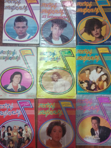 Notitas Musicales 9 Revistas Años 80' Y 90'