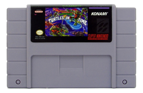 Fita Snes Tartarugas Ninja 4 Teenage Mutant Ninja Turtles