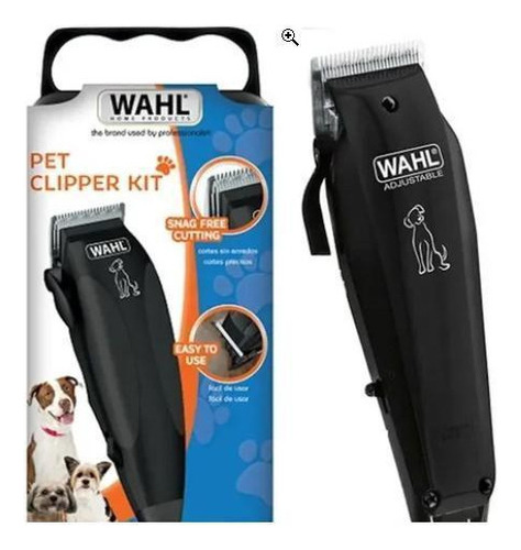 Máquina De Tosalpet Clipper Dog 7w Preta 110v