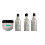 Kit Linha Cachos Creme + Finalizador + Restaurador + Shampoo