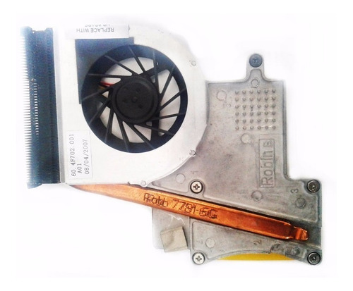 Fan Cooler + Disipador Notebook Hp Compaq Dv2000 Dv2700 